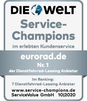 EURORAD ist „Service-Champion“