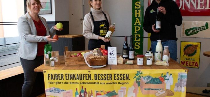 Frische und regionale Produkte im Eselstall