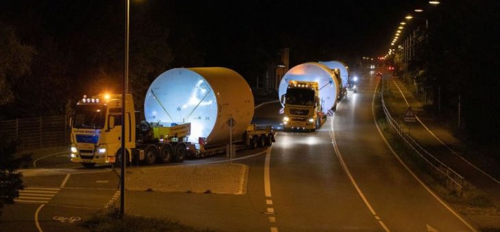 Rhenus beliefert Whiskey-Brennerei in Nordirland mit  GEA-Destillerietanks