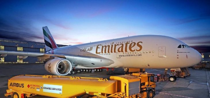 Emirates erhält erste von drei A380, die bis Ende 2020 ausgeliefert werden