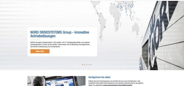 NORD DRIVESYSTEMS: Website-Relaunch ist online