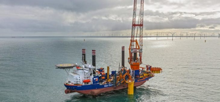 RWE Offshore-Windpark Sofia: Van Oord als Lieferant für Fundamente und Kabel vorausgewählt