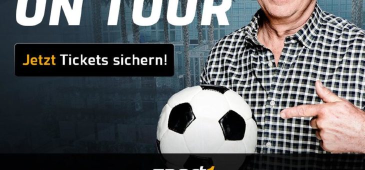 „Doppelpass on Tour“: Deutschlands Fußball-Talk Nr. 1 geht 2021 mit Moderator Rudi Brückner und prominenten Gästen auf Deutschland-Reise