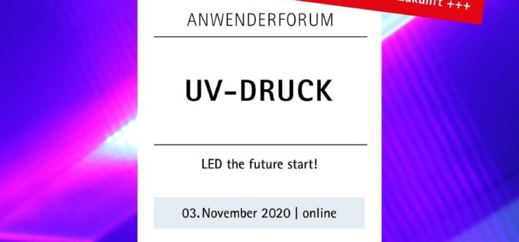 Fogra-Anwenderforum UV-Druck 2020 – Die Megatrends „Health, Safety & Environment“ im Fokus