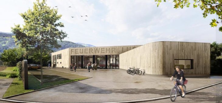 Gaus Architekten planen Feuerwehrhaus als reinen Holzbau