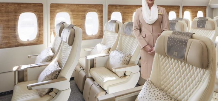 Emirates präsentiert erstmals seine Premium Economy Class