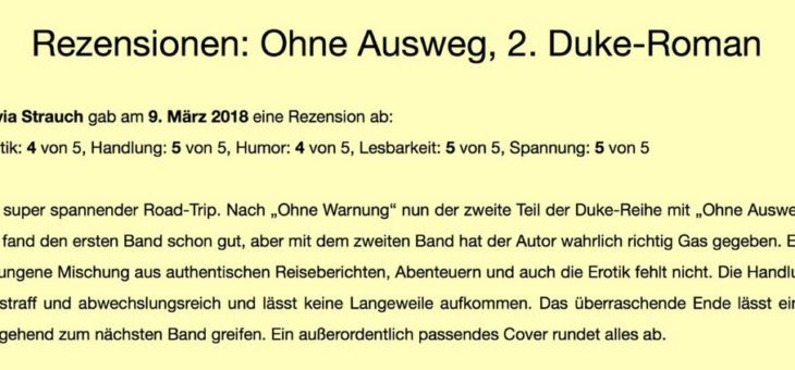 Infos zu unserem Rezensions-System!