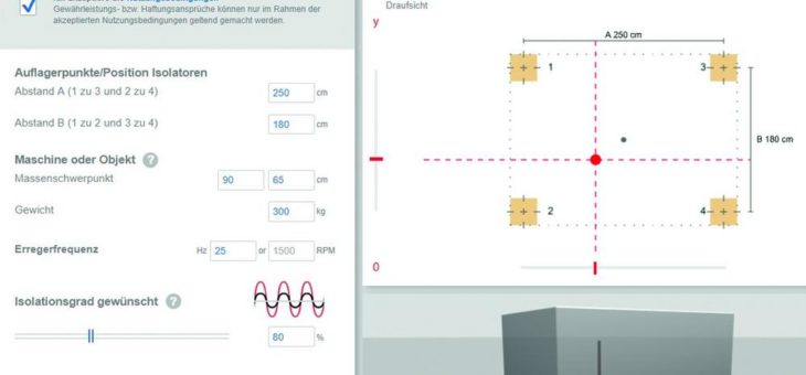 Neues Online-Tool von ACE: Schwingungsdämpfung von A bis Z