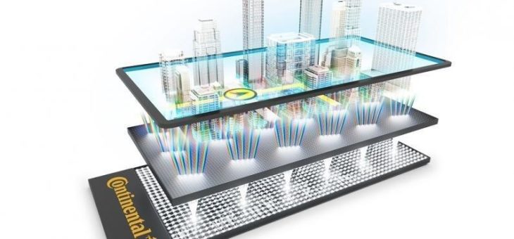 3D-Navigation: Continental, HERE und Leia arbeiten an neuer Lösung für Lichtfeld-Fahrzeugdisplays