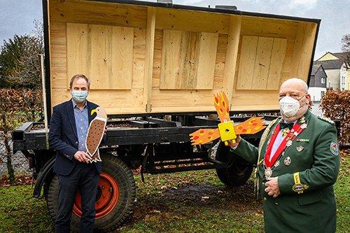 Chempark spendet Wiesdorfer Schützenverein 2.500 Euro