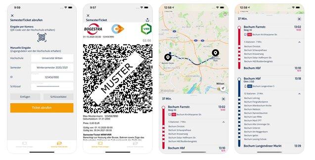 Neue App-Version „SeTi“ für das e-Semesterticket von BOGESTRA und TAF veröffentlicht