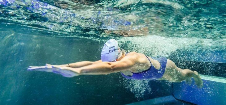 Schwimmen wie im Wettkampf