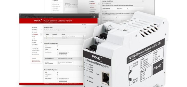 CAN-FD-Anbindung per Ethernet