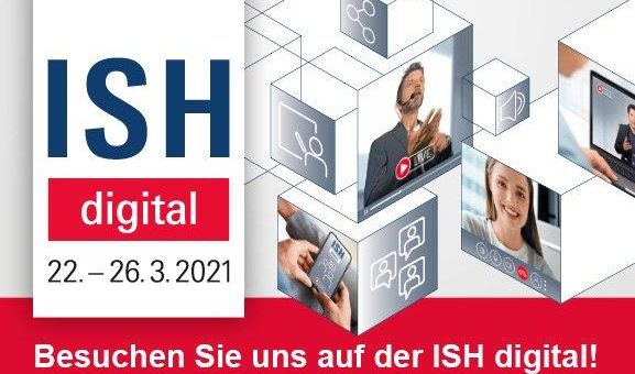 DEOS AG nimmt an der ISH digital 2021 als Aussteller teil