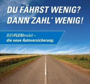 BGVFLEXImobil – die neue Autoversicherung