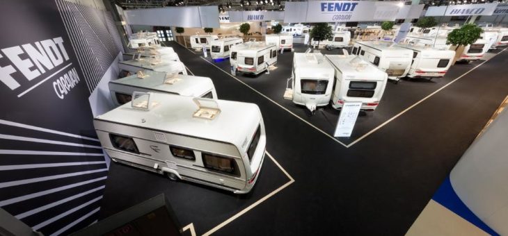 Fendt-Caravan präsentierte sich auf dem Caravan Salon mit einem neuen Messekonzept