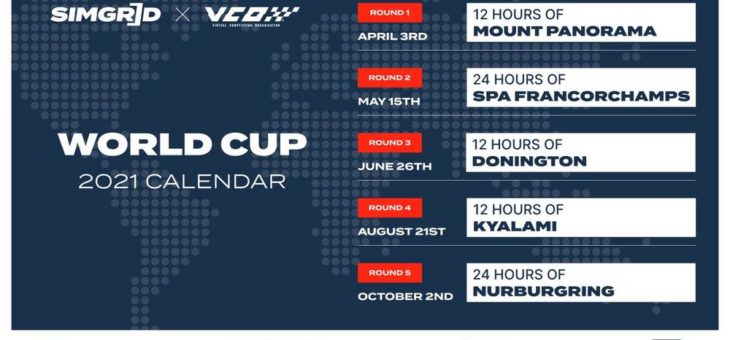 Eine neue Mission: VCO und The Sim Grid präsentieren den „World Cup“ auf Assetto Corsa Competizione