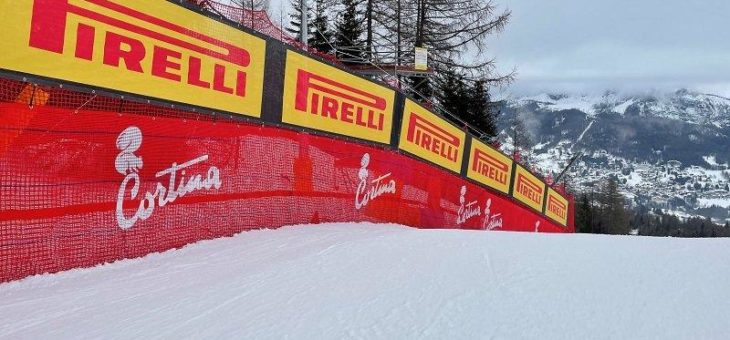 Pirelli sponsert die Ski-Weltmeisterschaft in Cortina mit seinem Winterreifen-Sortiment