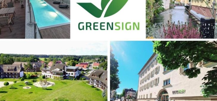 Haffhus – Hotel & Spa und EcoInn Hotel am Campus bleiben GreenSign Nachhaltigkeitssieger