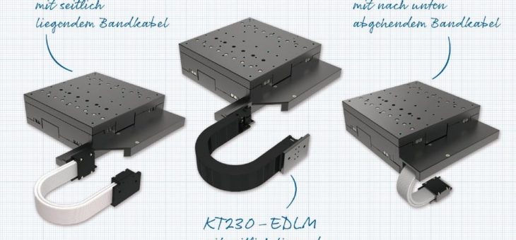 Optimierter Kreuztisch KT230-EDLM von Steinmeyer Mechatronik