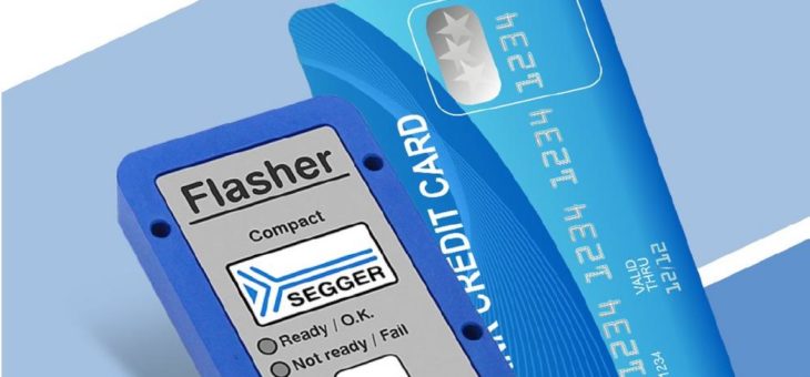 SEGGER präsentiert den Flasher Compact – das kreditkartengroße  Fast-Alles-Programmiergerät