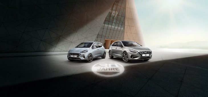 Hyundai feiert 30 Jahre in Deutschland mit exklusiven Sondermodellen