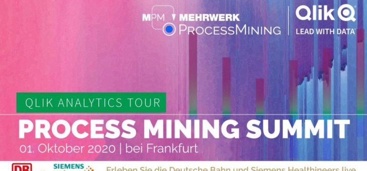 Process Mining Summit im Rahmen der Qlik Analytics Tour 2020