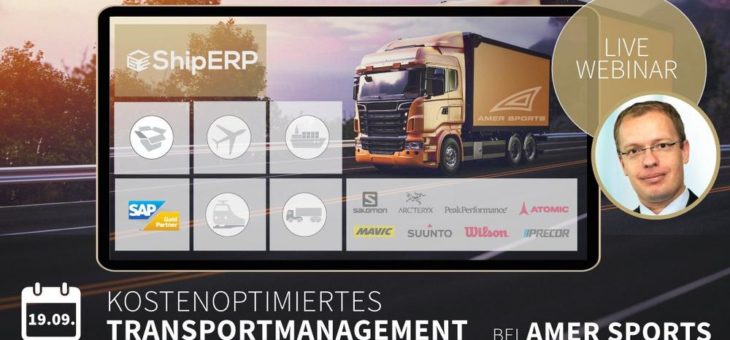 Kostenoptimiertes Transportmanagement bei Amer Sports