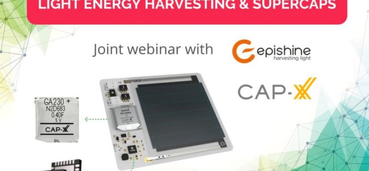 e-peas-Webinar: Wie Sie Innenbeleuchtungen für das Energiemanagement von IoT-Devices nutzen können