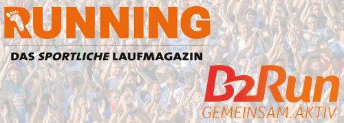 Gemeinsam aktiv: RUNNING – Das sportliche Laufmagazin kooperiert mit B2Run