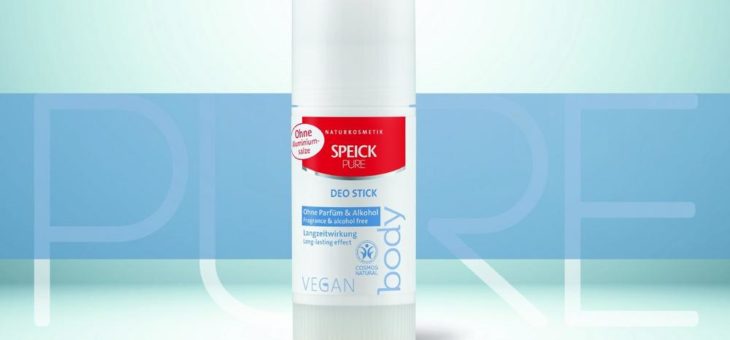 Das neue Deo-Wirkprinzip von Speick Naturkosmetik: 100% PURE, 100% Wirkung