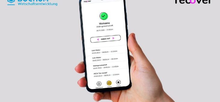Recover App: Bochum Wirtschaftsentwicklung ermöglicht Kontaktverfolgung für weitere Branchen