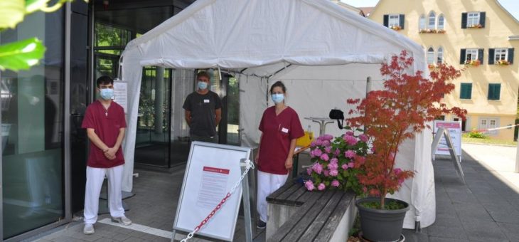 Lockerung der Besuchsregeln im Klinikum Christophsbad