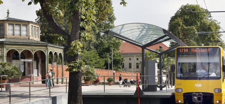 Duplex-System schützt dauerhaft – Haltestelle Wilhelma in Stuttgart