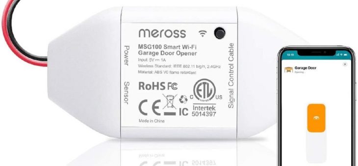 Smarter Helfer: Meross Garagentoröffner mit Apple Homekit jetzt für 33,99 Euro