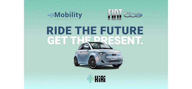 e-Mobility by Stellantis und KIRI Technologies präsentieren einzigartiges Projekt: Fahrer des neuen Fiat 500 werden für umweltbewusste Fahrweise belohnt