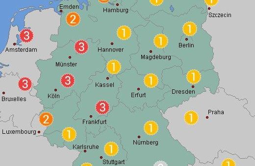 Vorschau für den Pollenflug: Regen dämpft Pollenflug