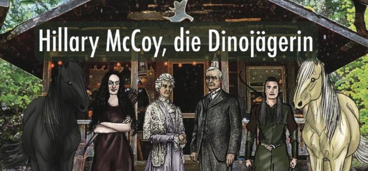 Eine Buch-Neuvorstellung des Romeon-Verlages: Hilary McCoy, die Dinojägerin