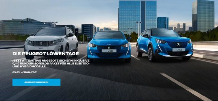 Modernes Design, einfache Navigation: PEUGEOT startet neue Website