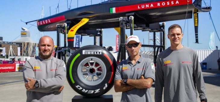 Ein vom Luna Rossa Team signierter Pirelli Formel 1 Reifen wird für wohltätige Zwecke versteigert