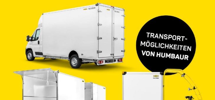 Wenn es schnell gehen muss – Humbaur Transportlösungen für Kurier-, Express- und Paketdienste