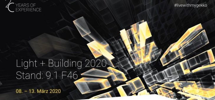 myGEKKO präsentiert neue Kooperationen und Produkte auf der Light & Building 2020