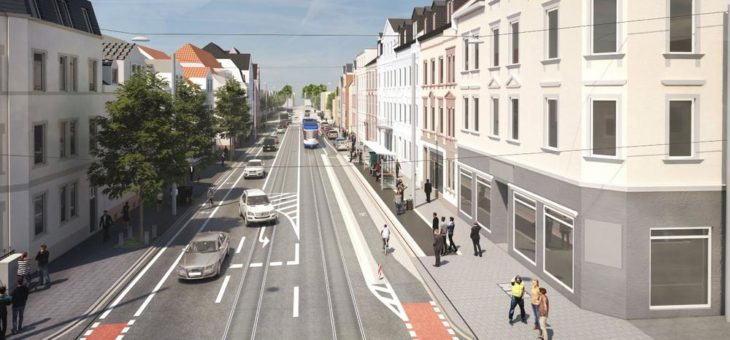 Zukünftig mehr Komfort: Haltestelle „Bessunger Straße“ wird barrierefrei neu gebaut und an der Einsteinstraße entsteht ein Bahnübergang