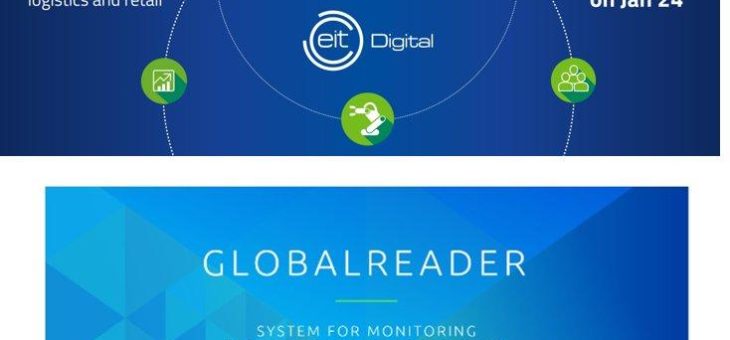 GlobalReader, ein führender Anbieter von Lösungen zur Produktivitätssteigerung beim Startup Business Speed Dating des EIT Digital am 24.1.17 in Berlin