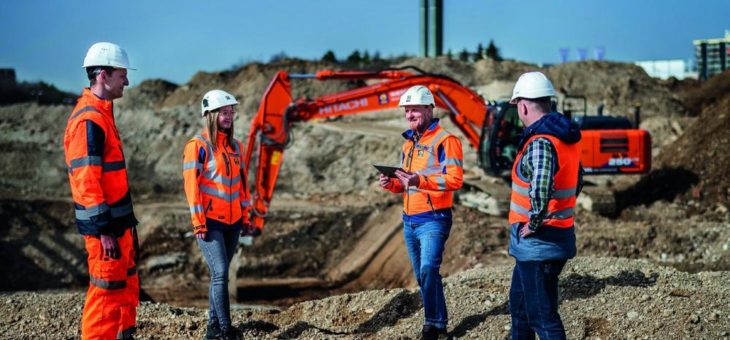 Digitalisierung auf der Baustelle: Drohne und GPS für mehr Effizienz bei der Baugrubenerstellung