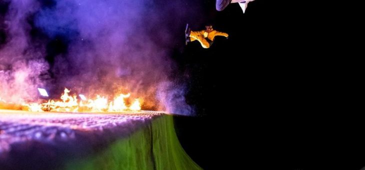 Zwei Olympiasieger bringen die Halfpipe zum Leuchten