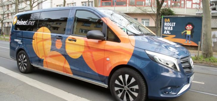 Mehr Mobilität für Darmstadt: On-Demand-Shuttle „HeinerLiner“ der HEAG mobilo nimmt Betrieb auf