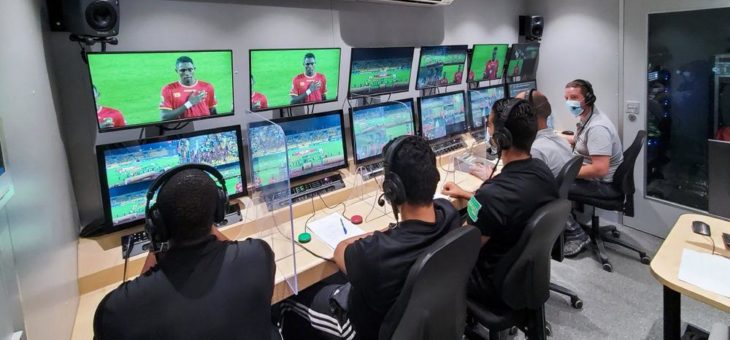 Video Assistant Referee (VAR) Systeme im Einsatz in Afrika bei CHAN in Kamerun