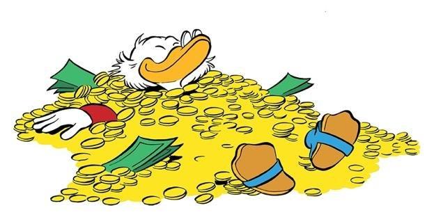 Corona und Geld: Werden wir wie Dagobert Duck?