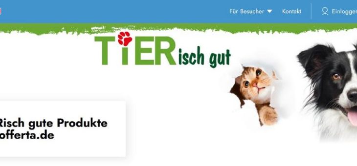 Produkte der Messe TIERisch gut zukünftig auch auf digitalem Marktplatz erhältlich